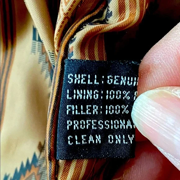 VINTAGE Men’s Winlit Suede Fringe Jacket - Picture 9 of 10